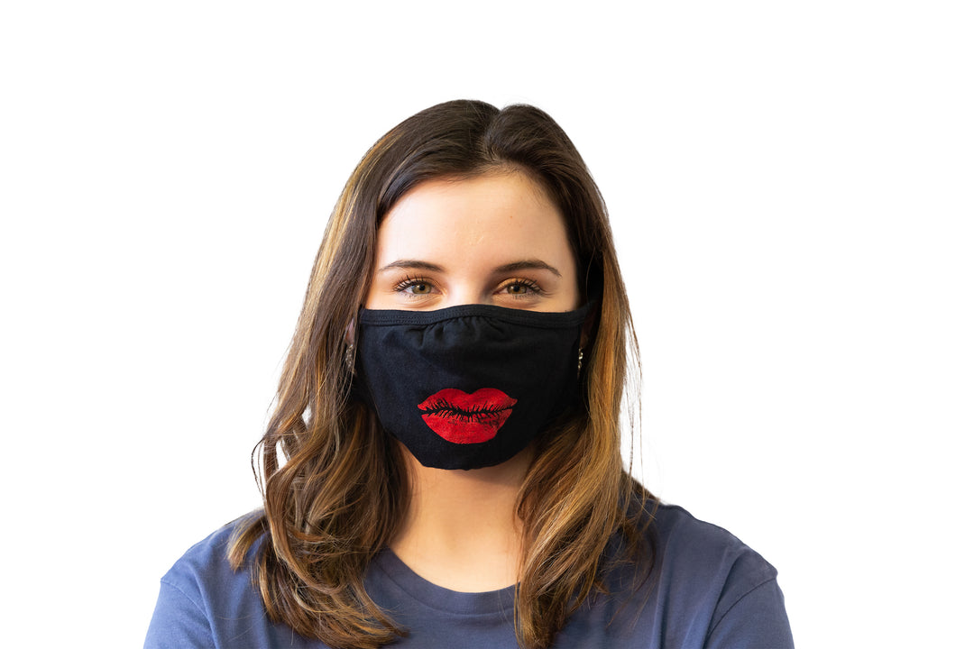 Big Lips Face Mask Mask