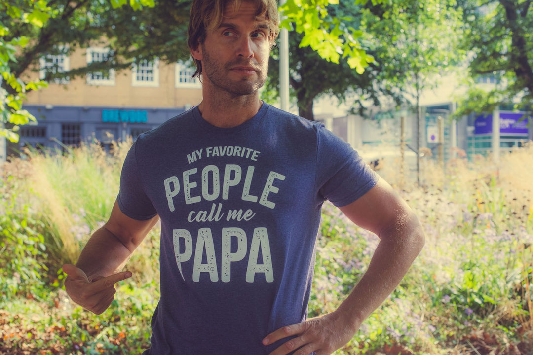 My Favorite People Call Me Papa Men's T Shirt