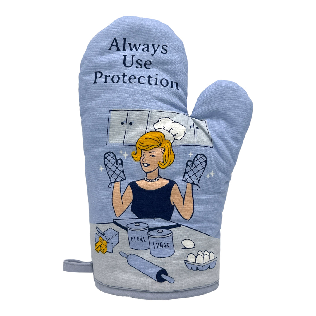 Always Use Protection Woman Bakeware