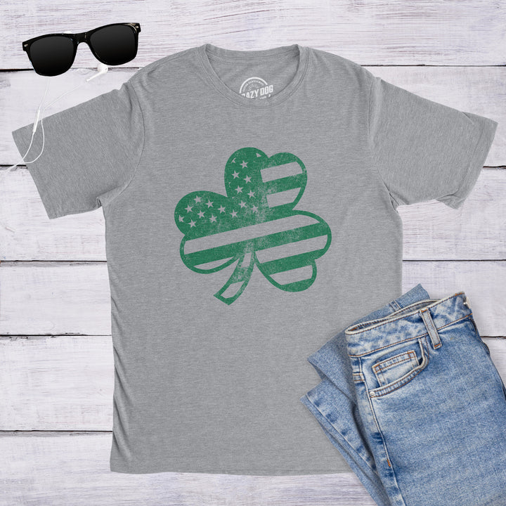 American Shamrock Men's T Shirt