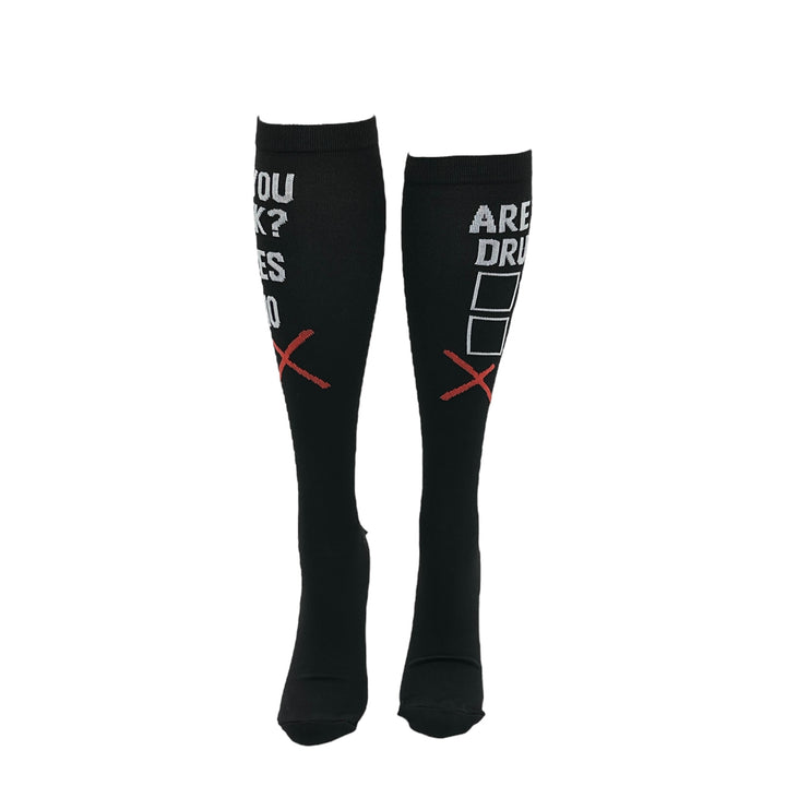 Are You Drunk Compression Socks