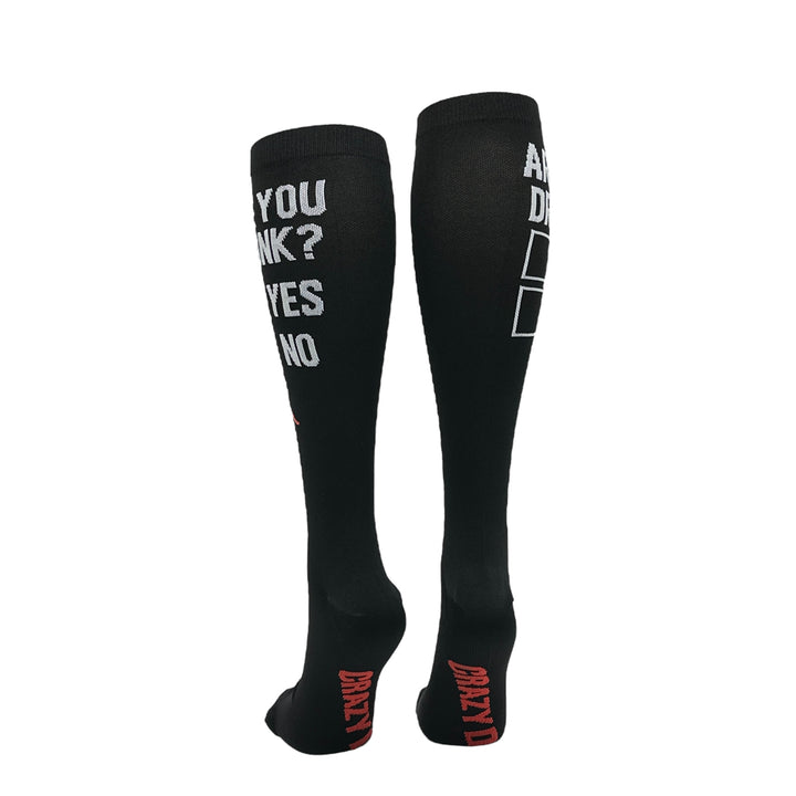 Are You Drunk Compression Socks