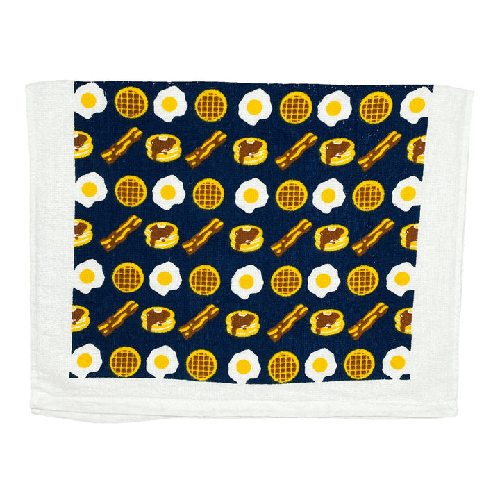 Funny Bacon And Eggs Bacon And Eggs Tea Towel Nerdy Food Tee