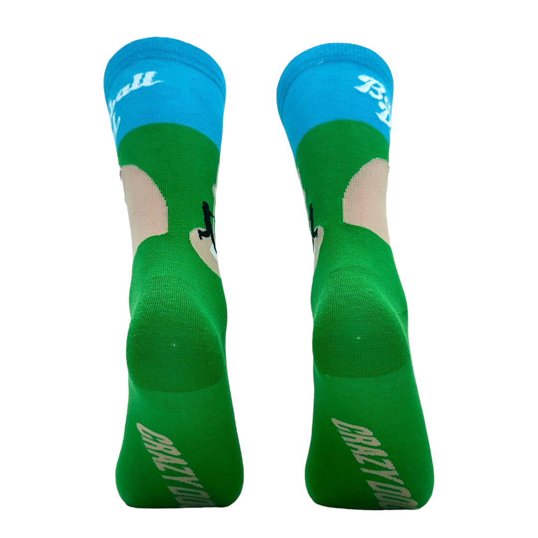 Men's Baseball Dad Socks