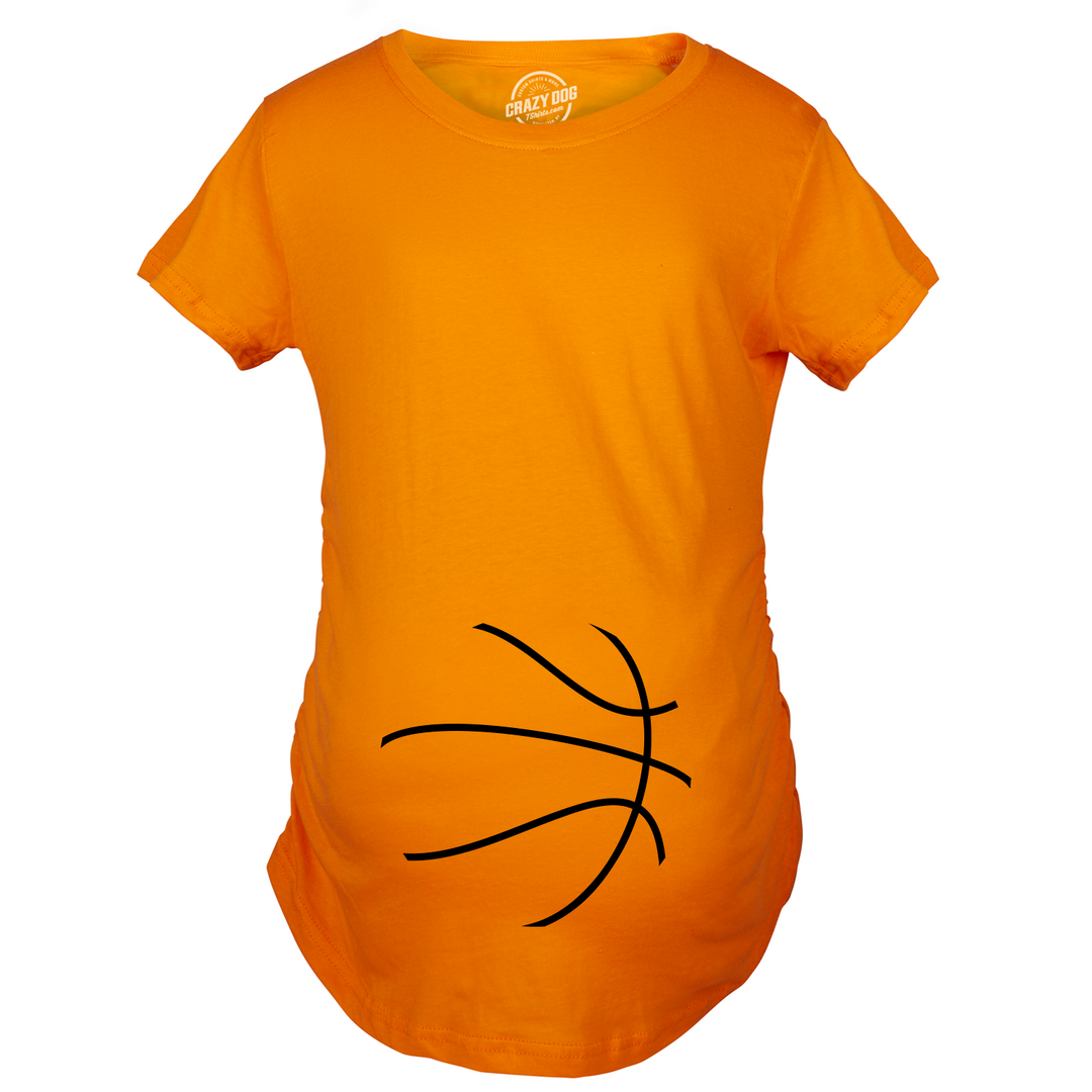 Basketball Bump Maternity T Shirt