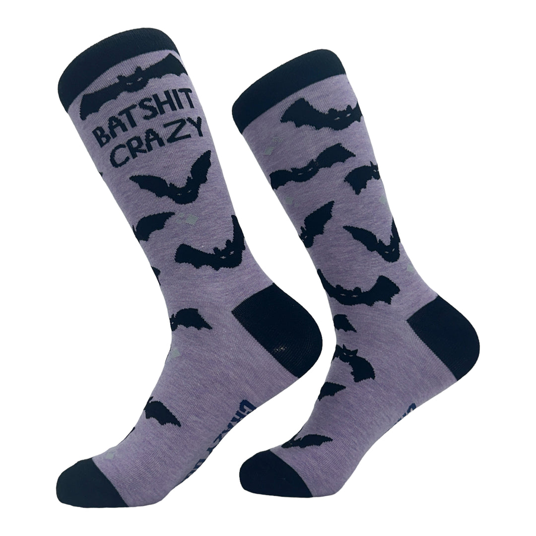 Women's Bat Shit Crazy Socks