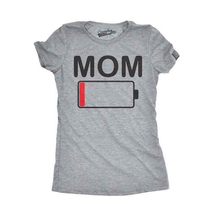 Funny Light Heather Grey Womens T Shirt Nerdy Mother's Day Tee