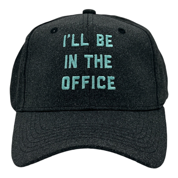 Funny Black - Ill Be In The Office Ill Be In The Office Nerdy Office sarcastic Tee