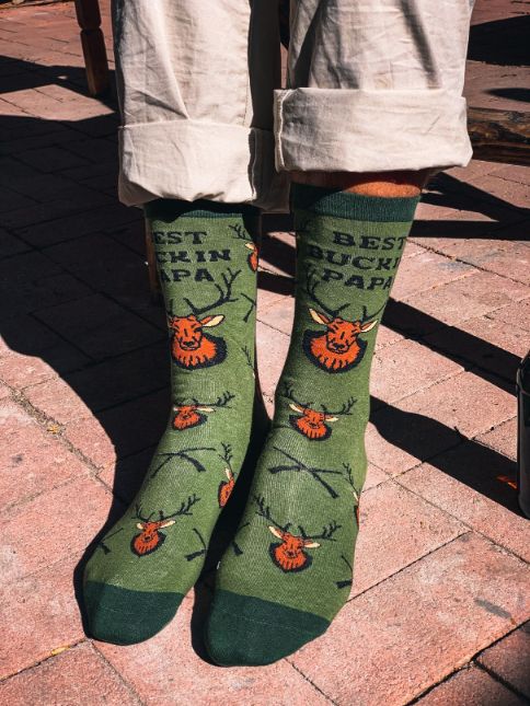 Best Buckin' Papa Ever Socks