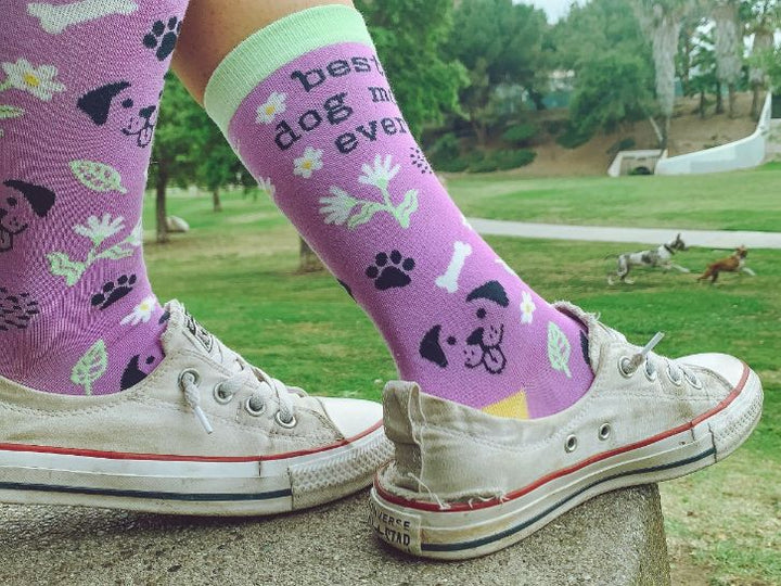 Womens Best Dog Mom Ever Socks