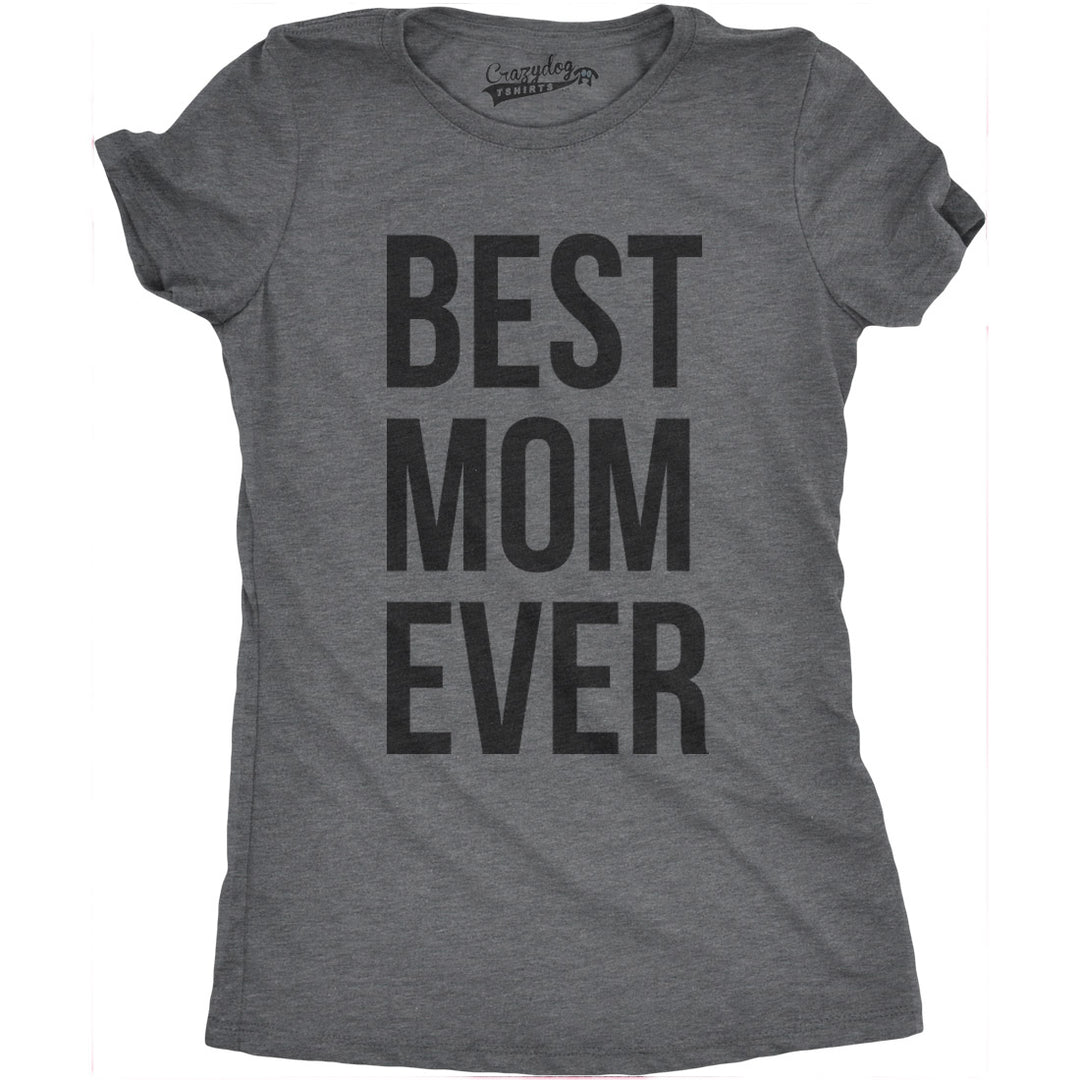 Funny Dark Heather Grey Womens T Shirt Nerdy Mother's Day Tee