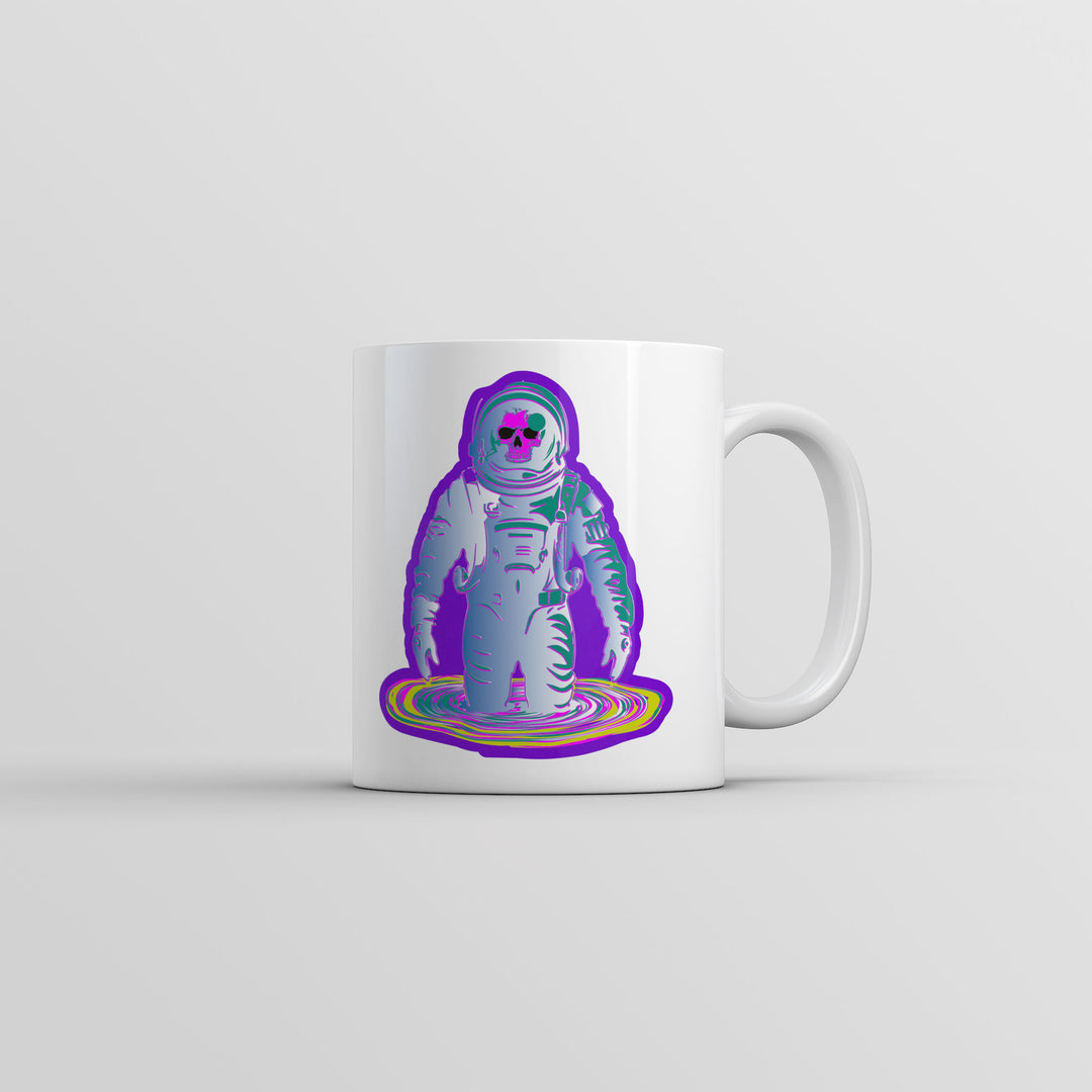 Funny White Rainbow Black Hole Coffee Mug Nerdy Space sarcastic Tee