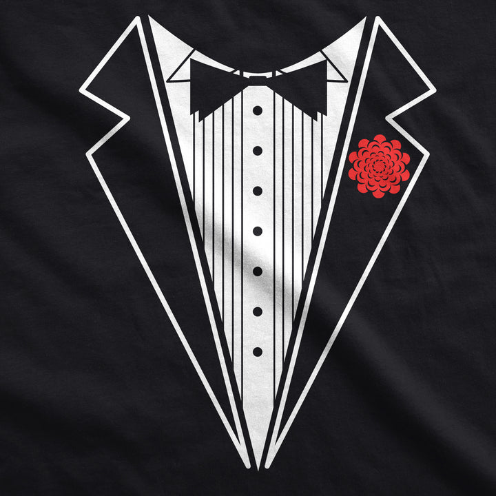 Black Tuxedo Men's T Shirt