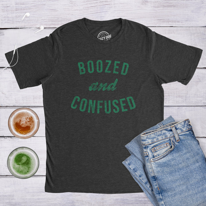 Boozed And Confused Men's T Shirt