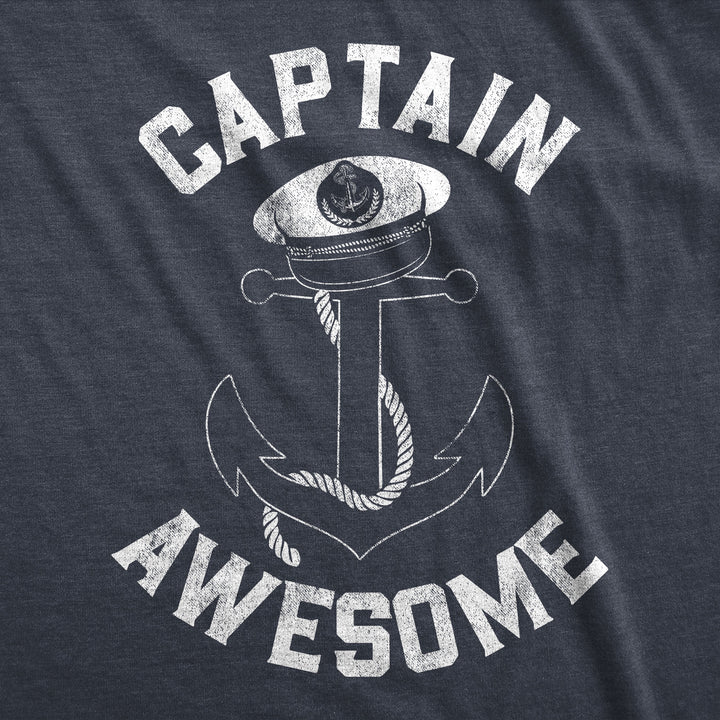 Captain Awesome Men's T Shirt