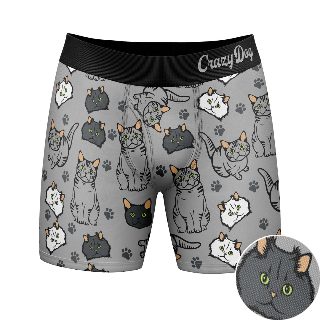 I Like Cats And Maybe 3 People Boxer Briefs