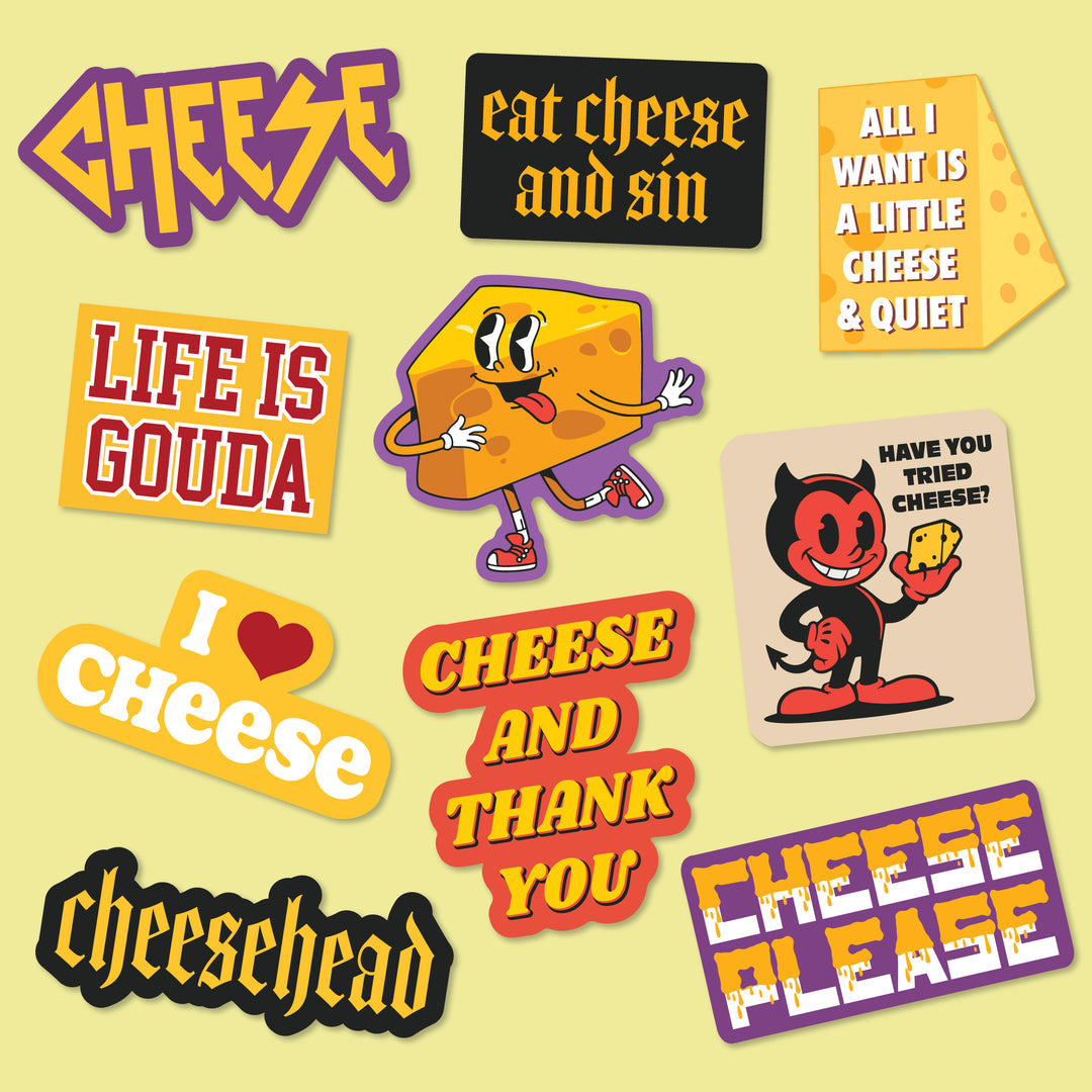 Cheese Stickers