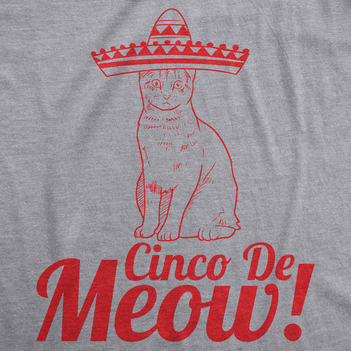 Cinco De Meow Cat Women's T Shirt