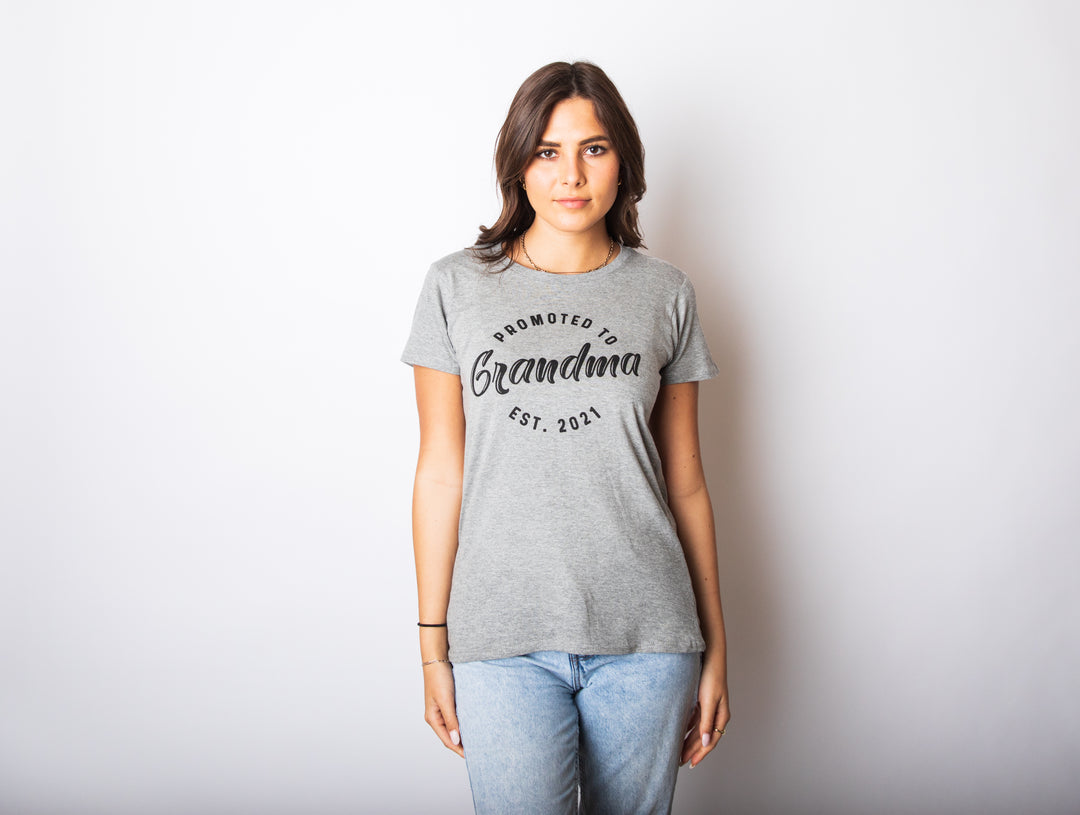 Promoted To Grandma 20XX Women's T Shirt