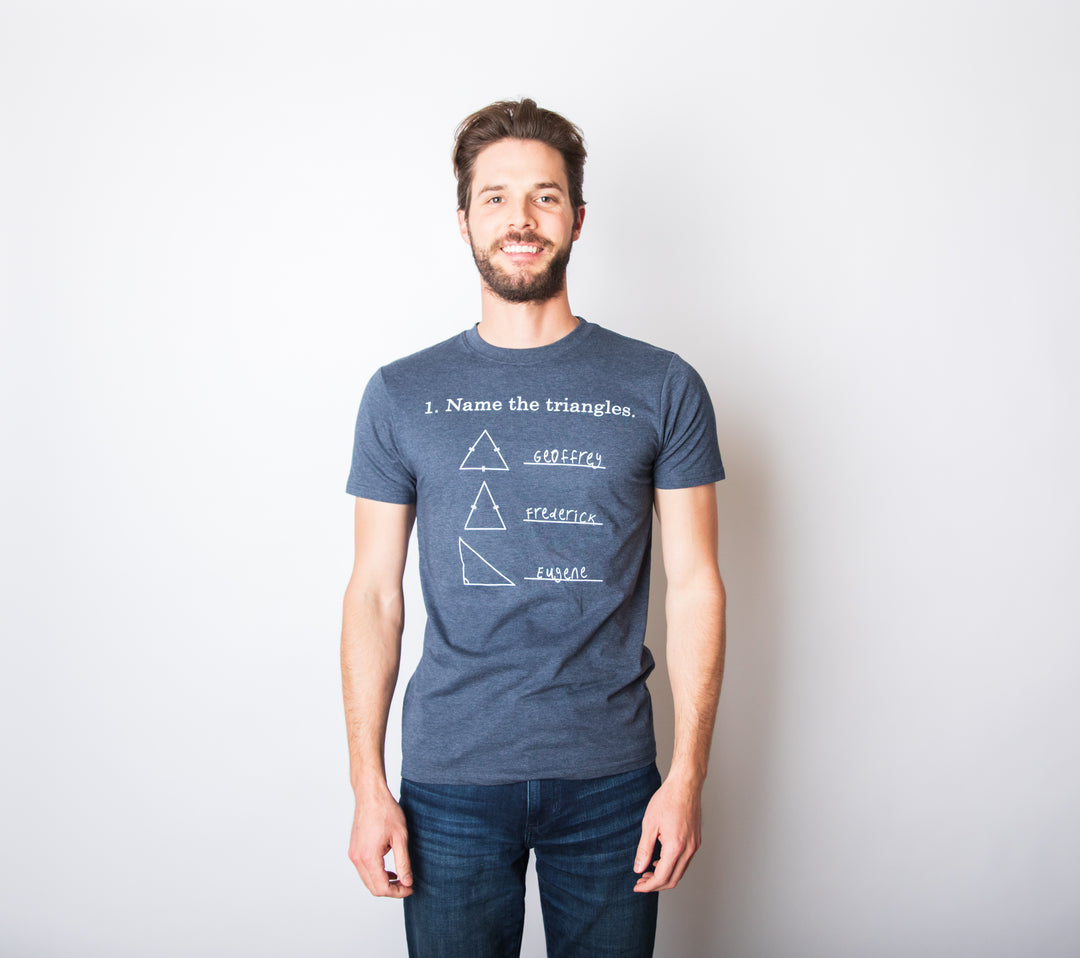 Name The Triangles Men's T Shirt