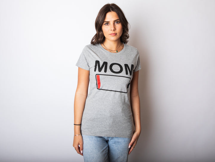 Mom Battery Low Women's T Shirt