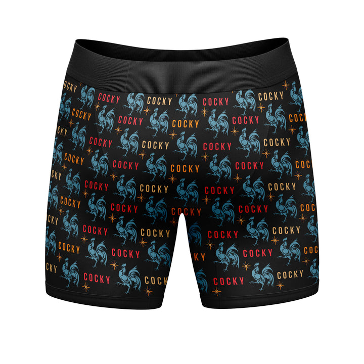 Cocky Boxer Briefs