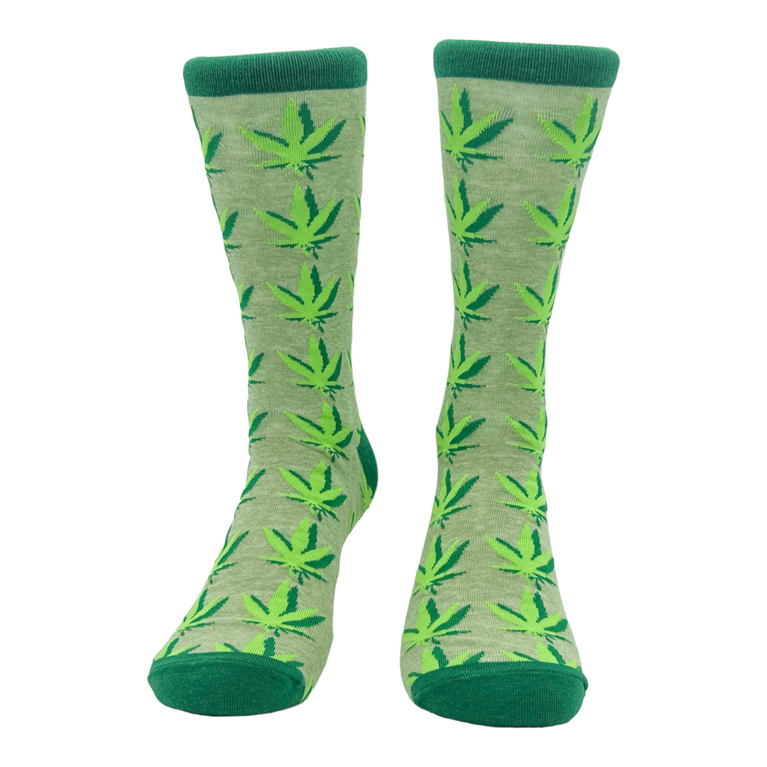 Men's Cannabis Columns Socks