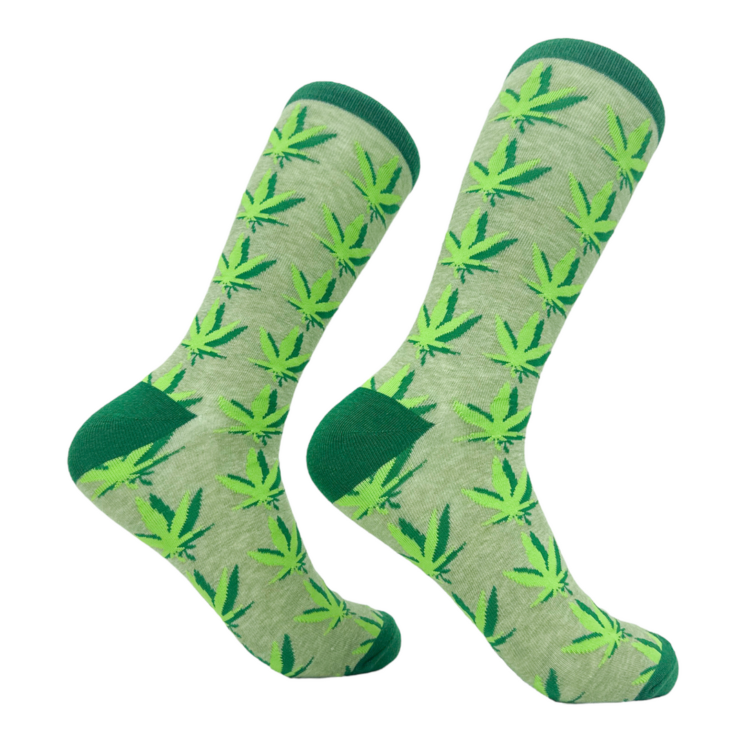 Funny Multi - CANNABIS Men's Cannabis Columns Sock Nerdy 420 Tee