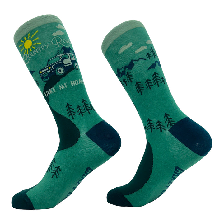 Women's Country Roads Take Me Home Socks