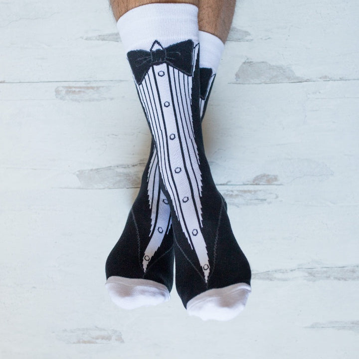 Mens Tuxedo Socks