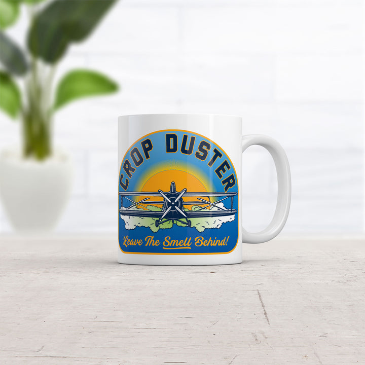 Crop Duster Leave the Smell Behind Mug