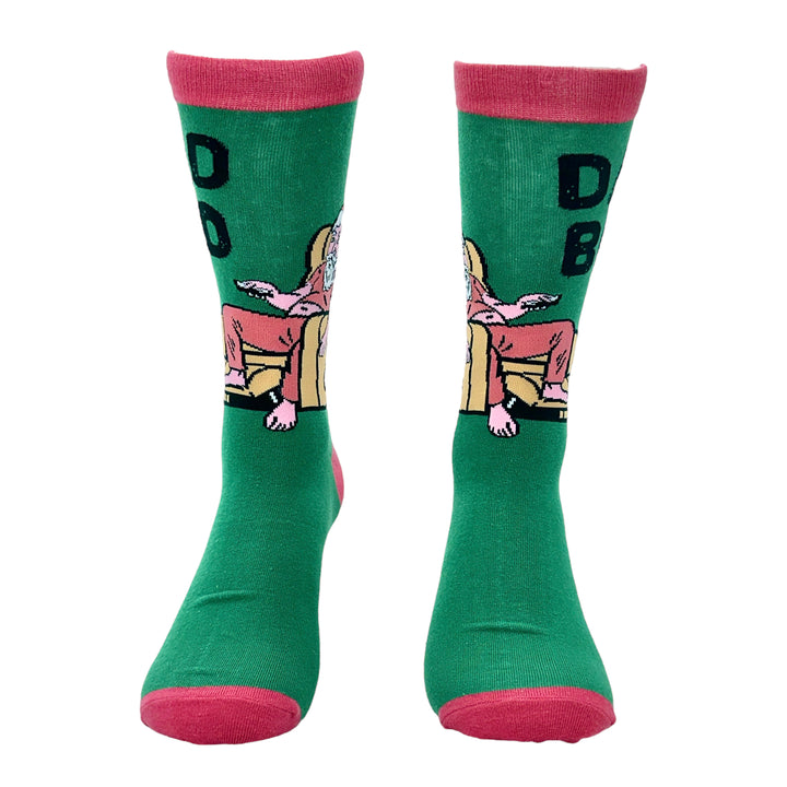 Men's Dad Bod Santa Socks