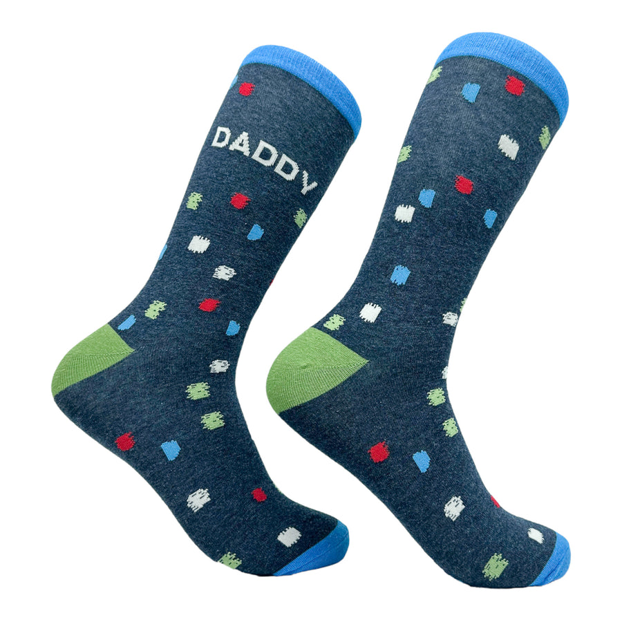 Funny Multi - DADDY Daddy Sock Nerdy Father's Day Tee