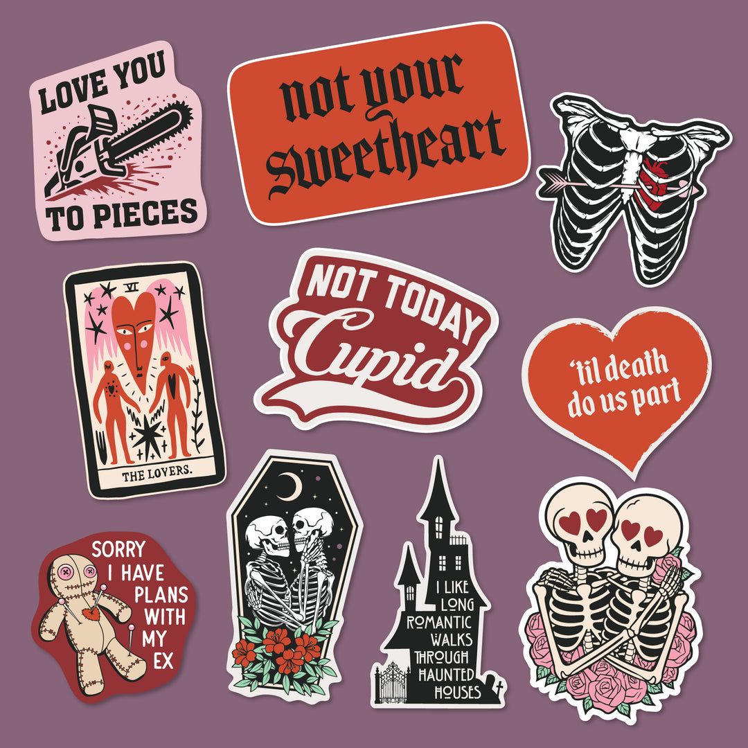 Dark Valentine Stickers