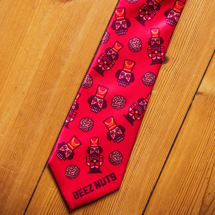 Deez Nuts Nutcracker Neck Tie Tie