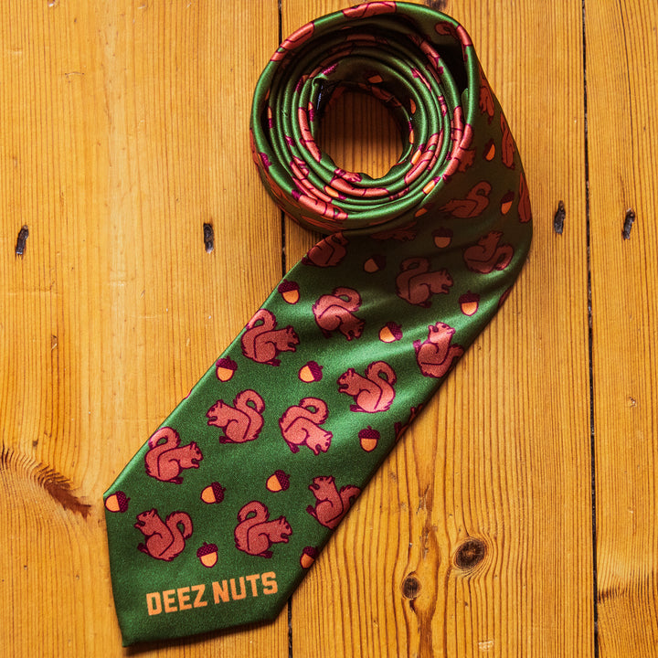 Deez Nuts Squirrel Neck Tie Tie