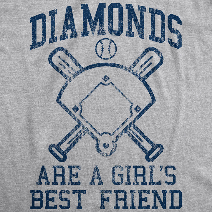 Diamonds Are A Girls Best Friend Women's T Shirt