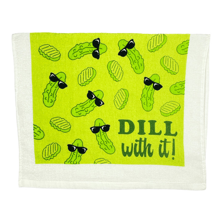 Funny Dill With It Dill With It Tea Towel Nerdy Food Tee