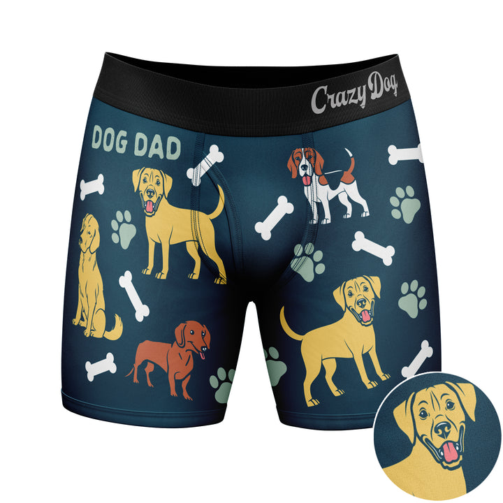 Dog Dad Boxer Briefs