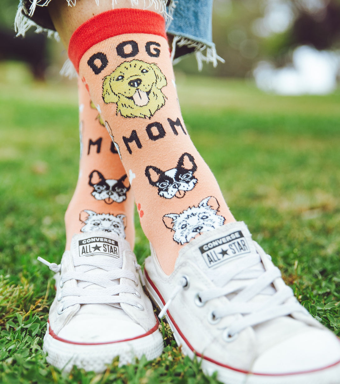 Womens Dog Mom Socks