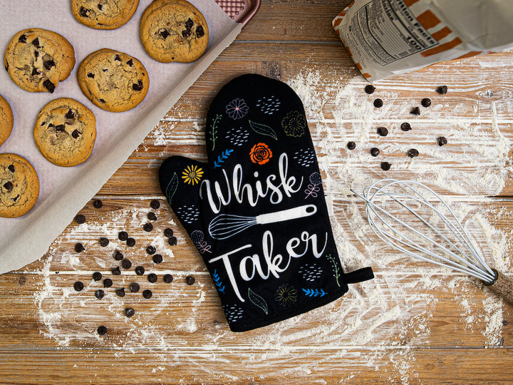 Whisk Taker Oven Mitt + Apron Bakeware