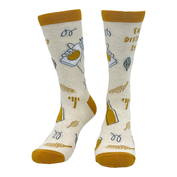 Men's Easily Distracted By Beer Socks