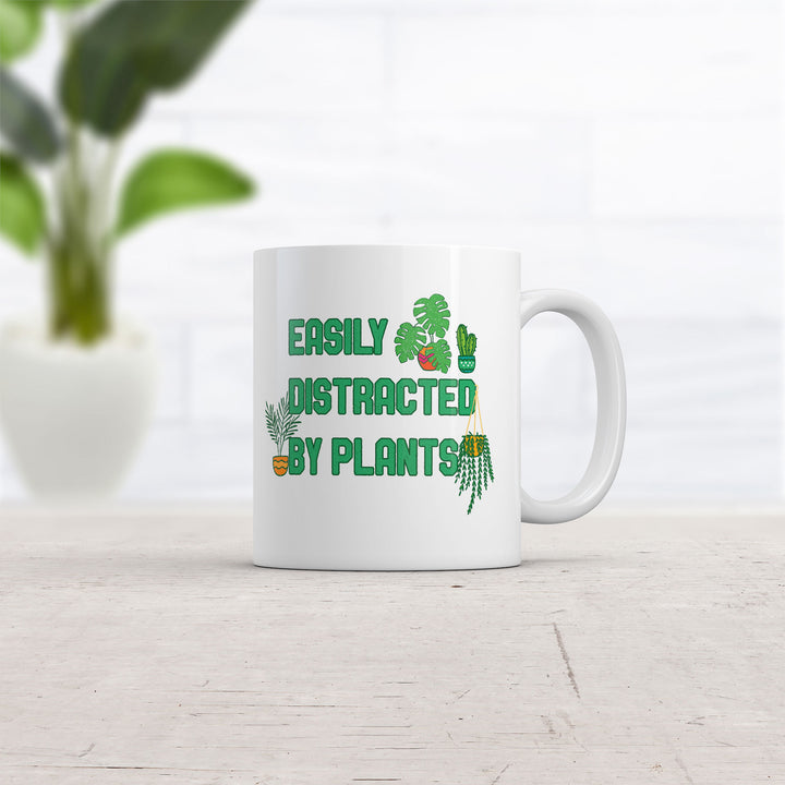 Easily Distracted By Plants Mug