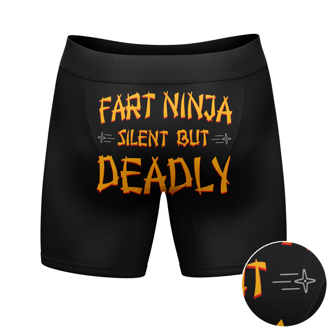 Fart Ninja Silent But Deadly Boxer Briefs