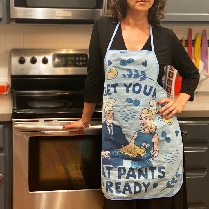 Get Your Fat Pants Ready Oven Mitt + Apron Bakeware