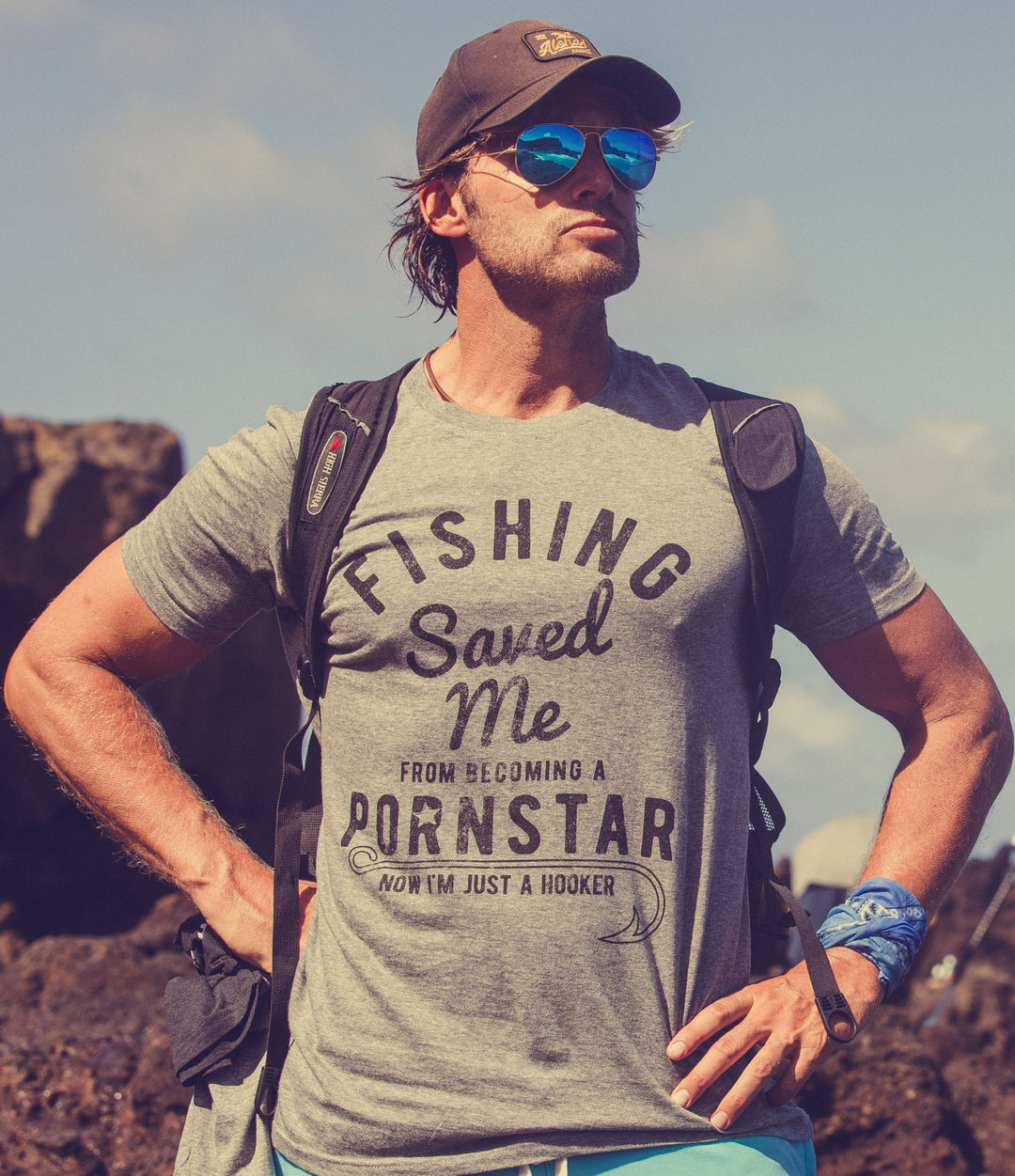 Fishing Saved Me Men's T Shirt