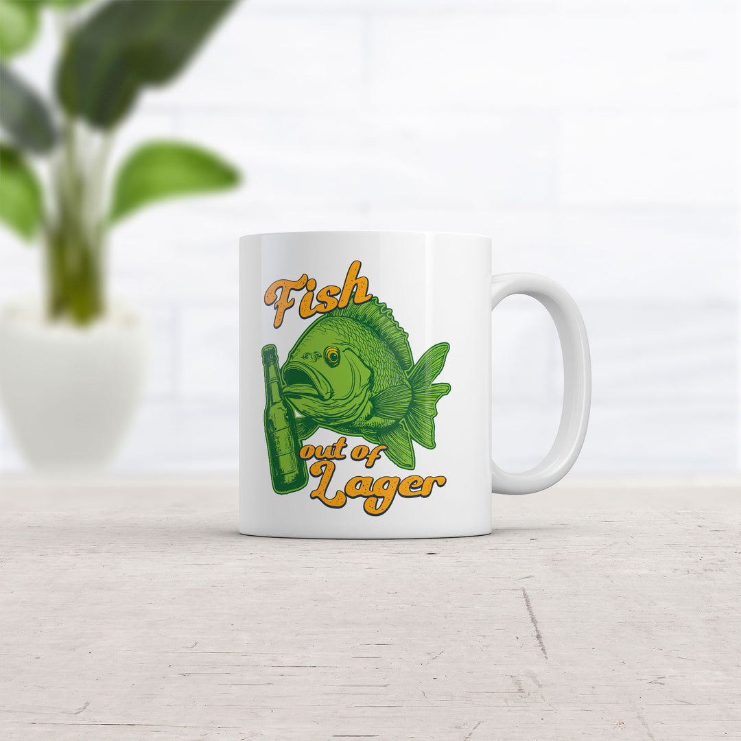 Fish Out Of Lager Mug