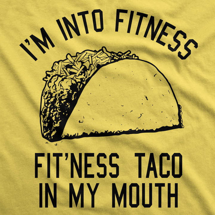 Fitness Taco In My Mouth Women's T Shirt