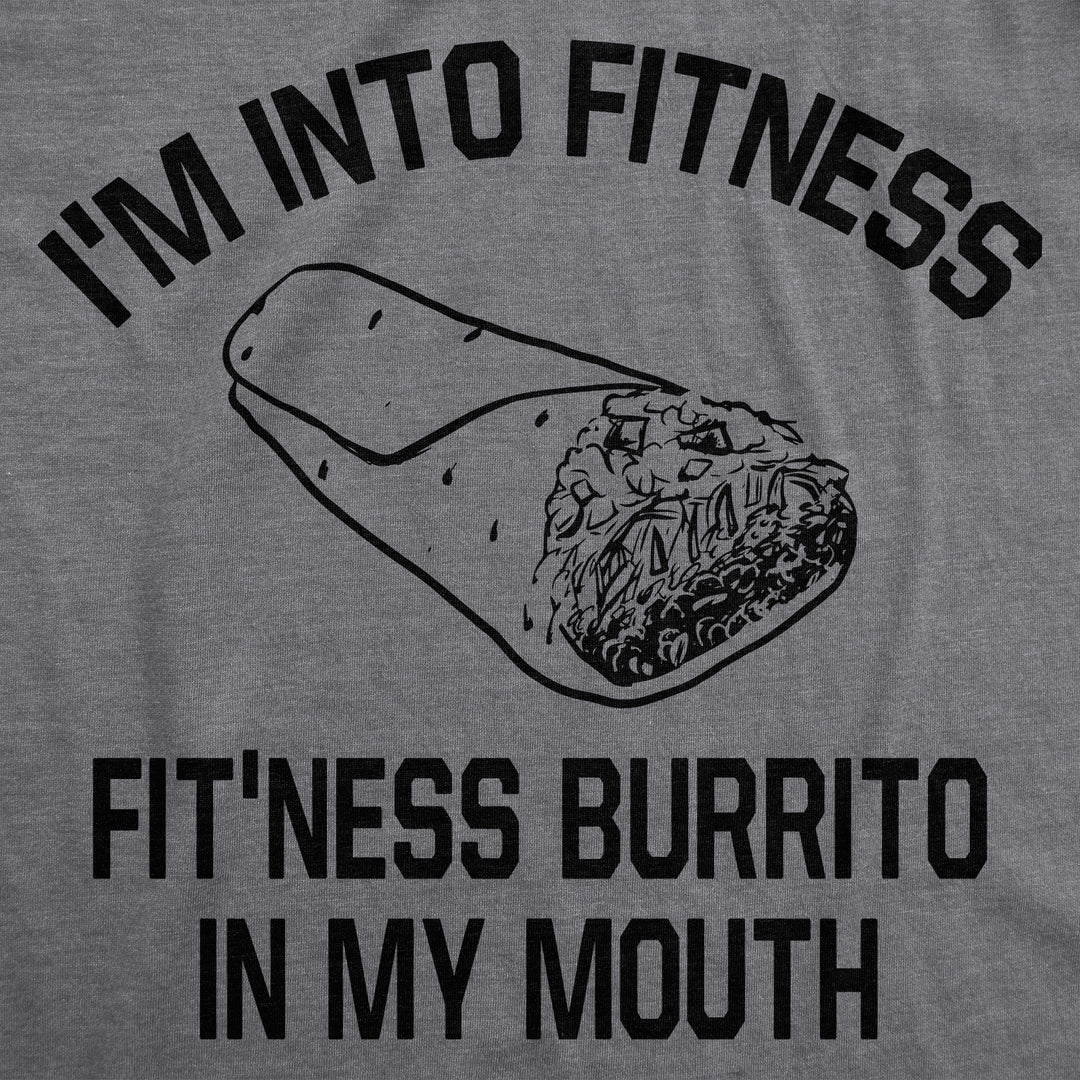 Fitness Burrito In My Mouth Men's Tank Top