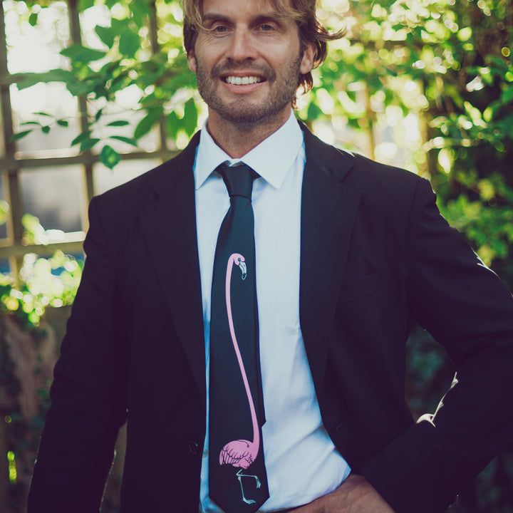 Flamingo Neck Tie Tie